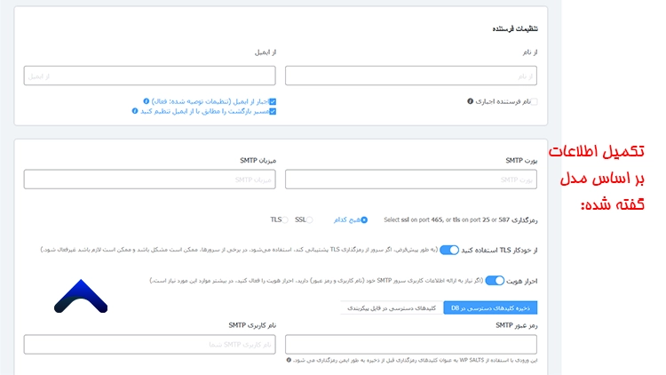 آموزش رفع مشکل عدم ارسال ایمیل از فرم تماس Fluent Forms